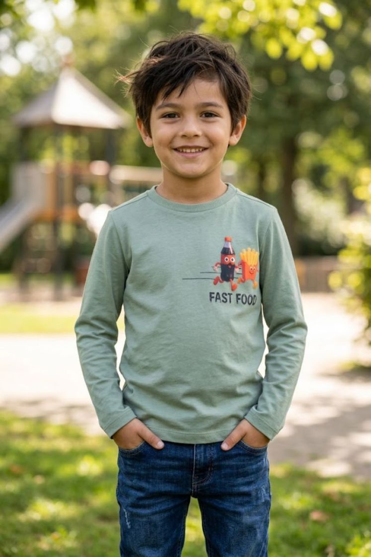 T-shirt SOMEONE LKH LIGHT KHAKI