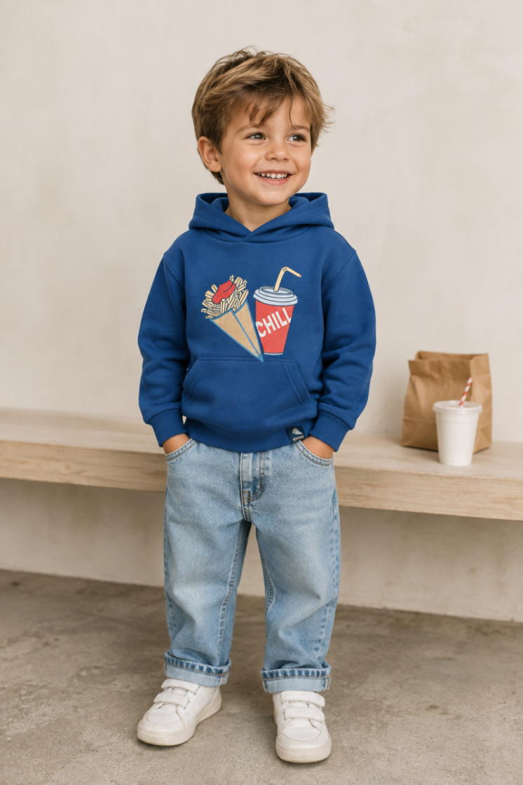 Sweater SOMEONE BL DARK BLUE