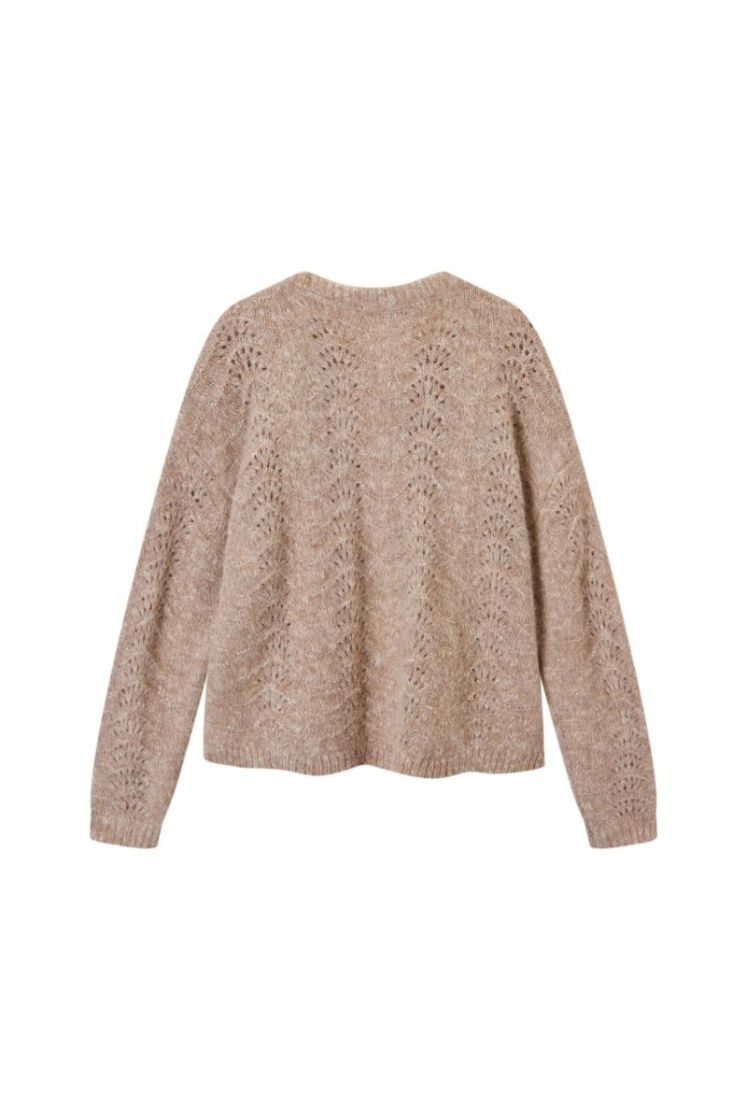 Pull VILA JOY BI BEIGE
