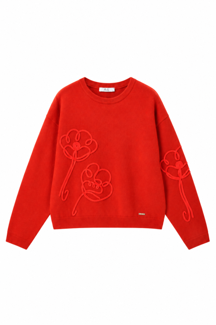 Pull VILA JOY BR BRICK