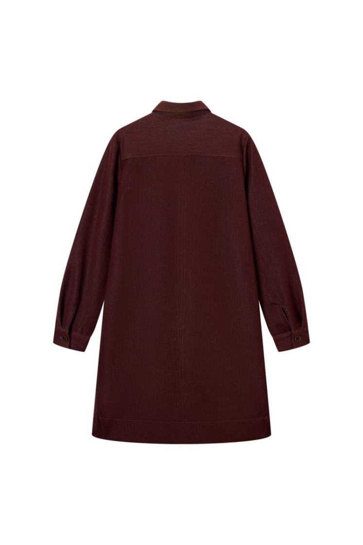 Kleed VILA JOY BUR BURGUNDY
