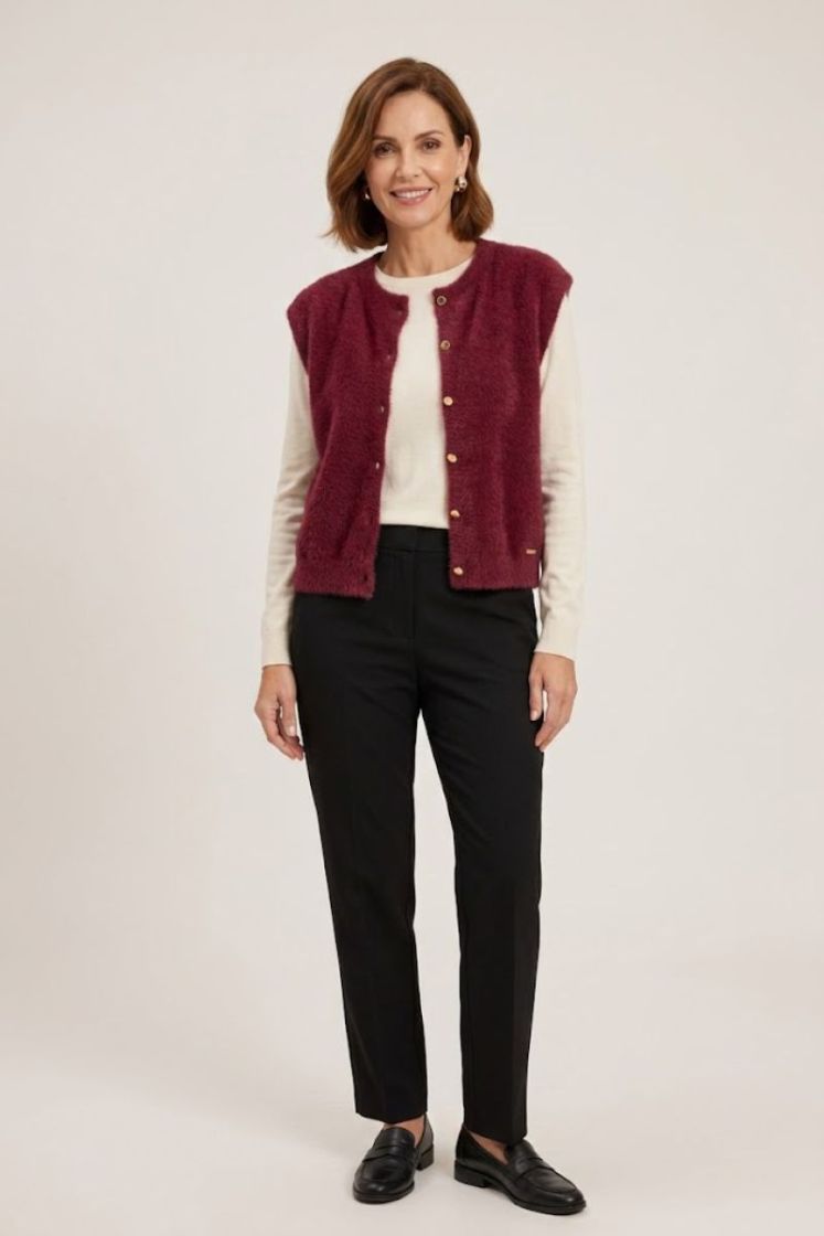 Blazer VILA JOY BO BORDEAUX