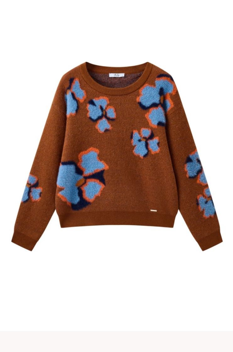 Pull VILA JOY CA CAMEL