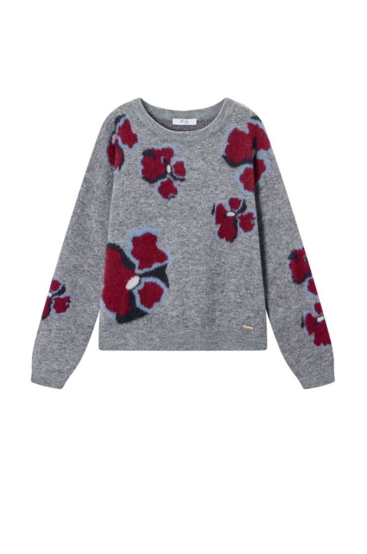 Pull VILA JOY G GREY MELANGE
