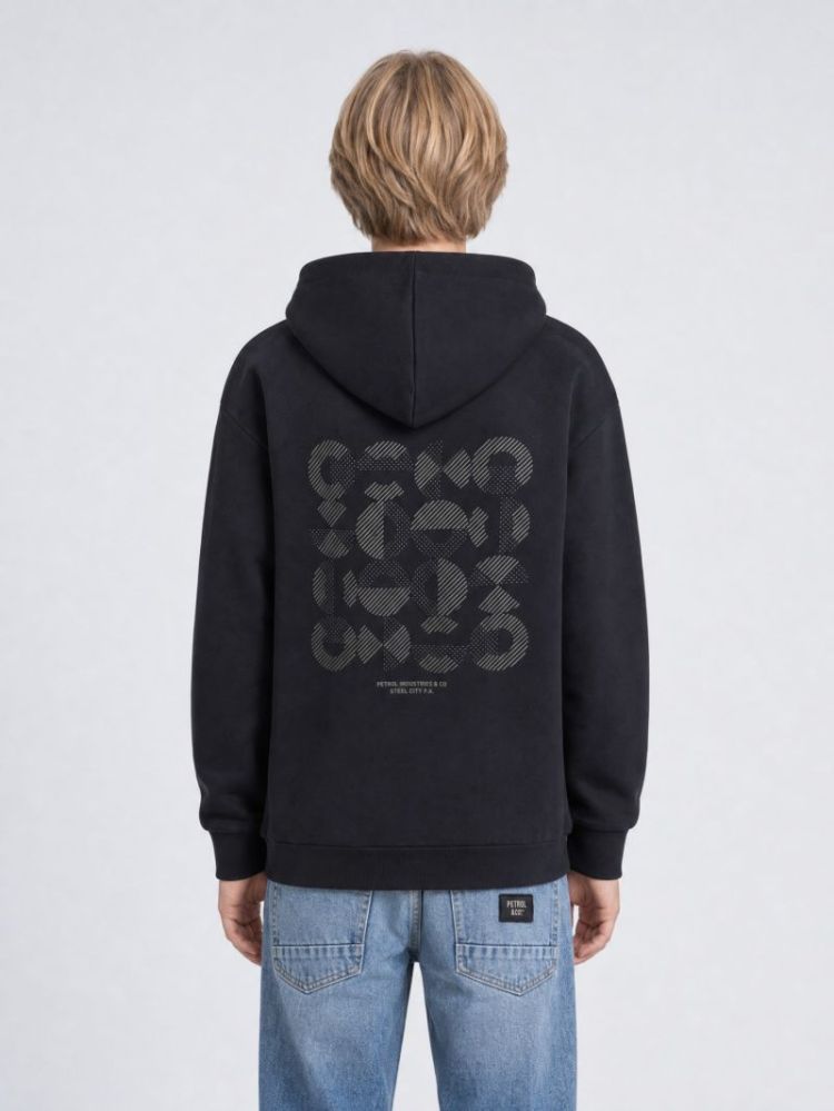 Sweater PETROL 9111 DEEP BLACK