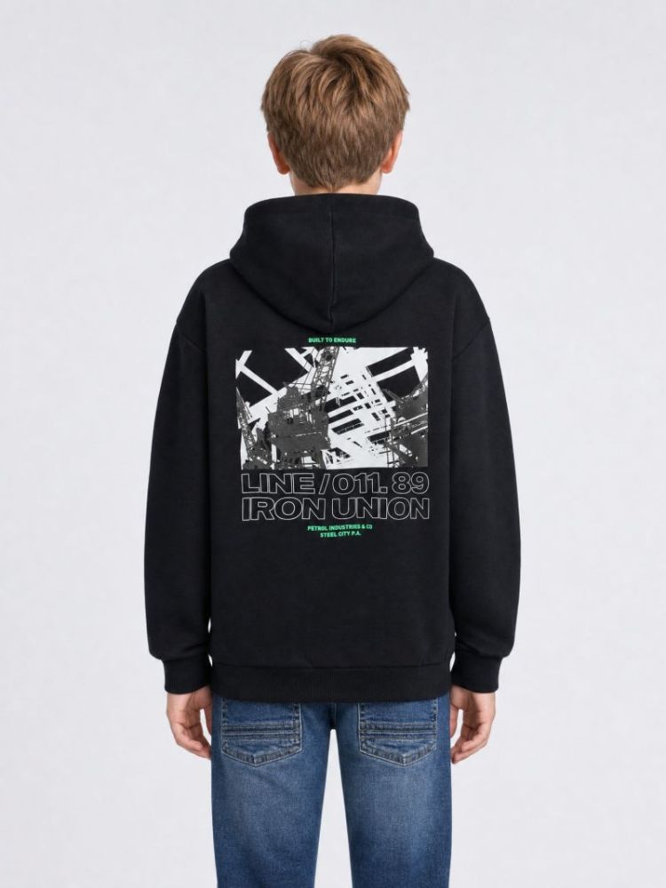 Sweater PETROL 9111 DEEP BLACK