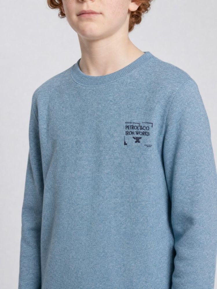 Sweater PETROL 5202 STORM BLUE