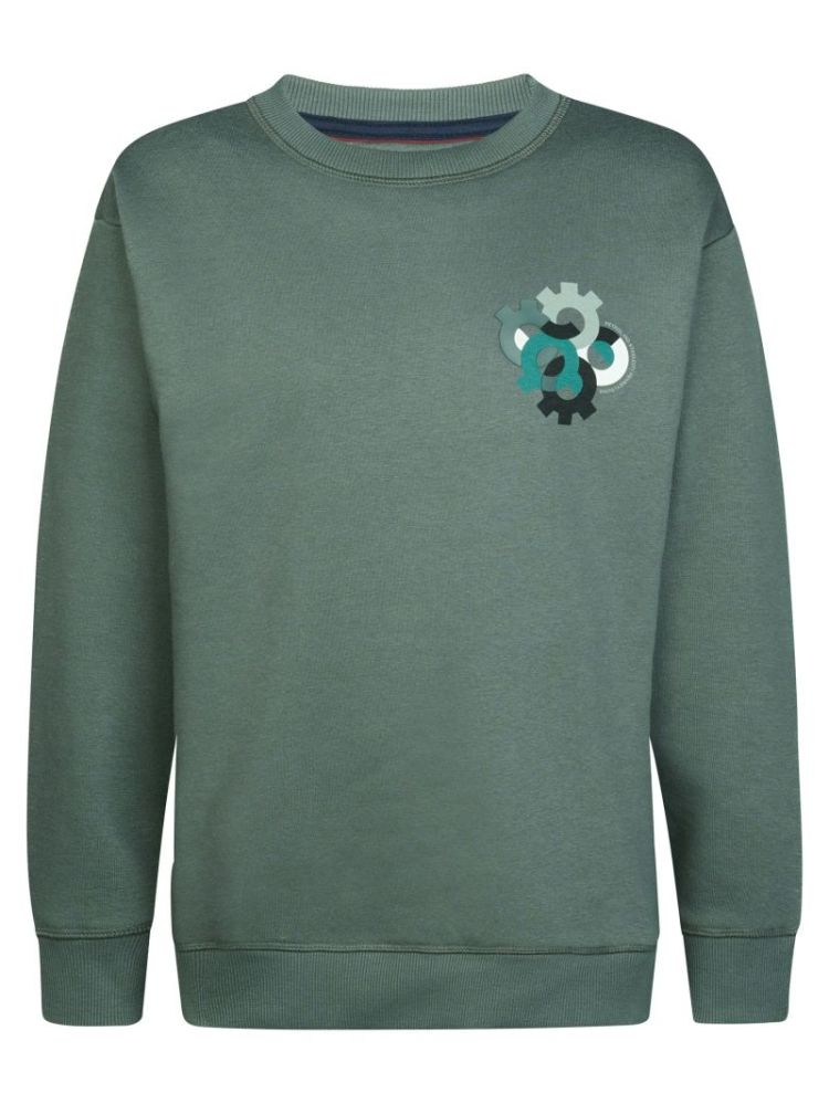 Sweater PETROL 6185 STEEL GREE