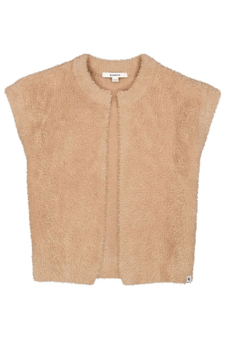 Gilet GARCIA 5873-camel gold