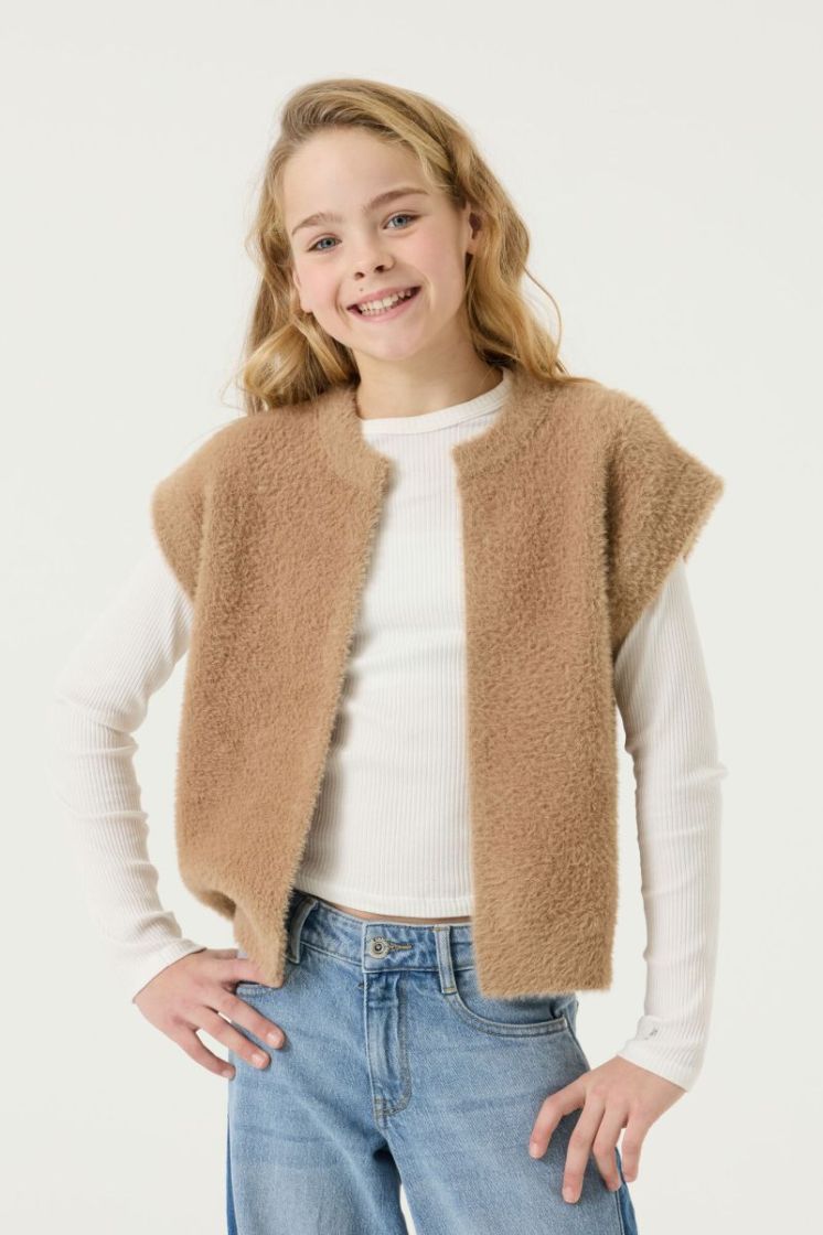 Gilet GARCIA 5873-camel gold