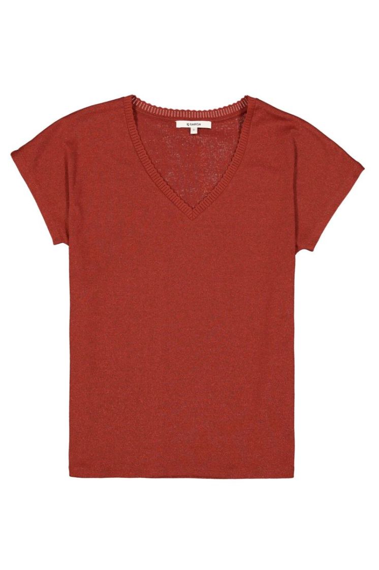 T-shirt GARCIA 4456-chili blus