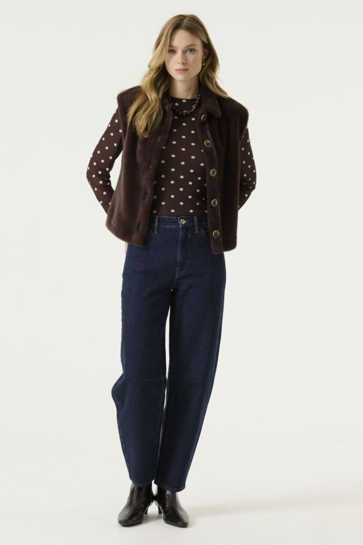 Gilet GARCIA 4478-hazel bloo