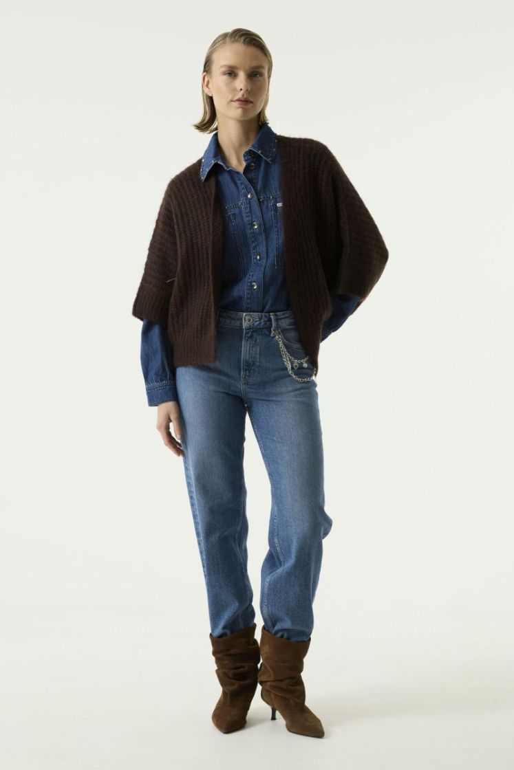 Gilet GARCIA 4478-hazel bloo