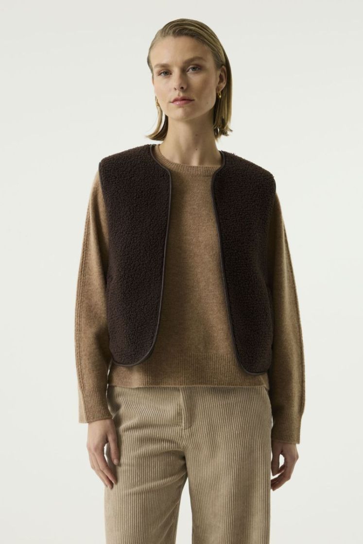 Gilet GARCIA 4478-hazel bloo