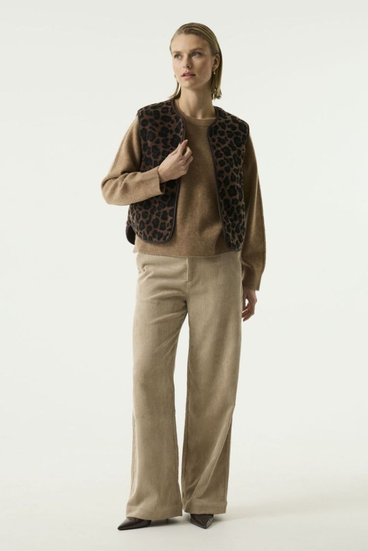 Gilet GARCIA 4478-hazel bloo