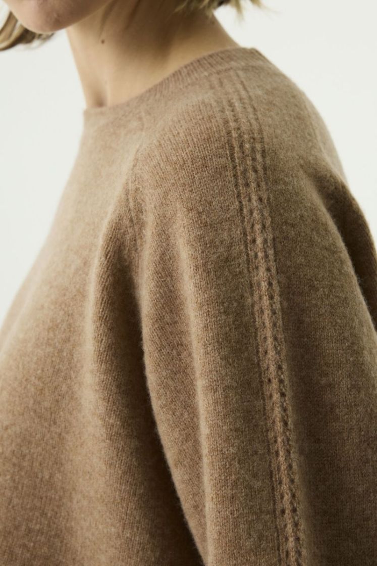 Pull GARCIA 5232-soft taupe