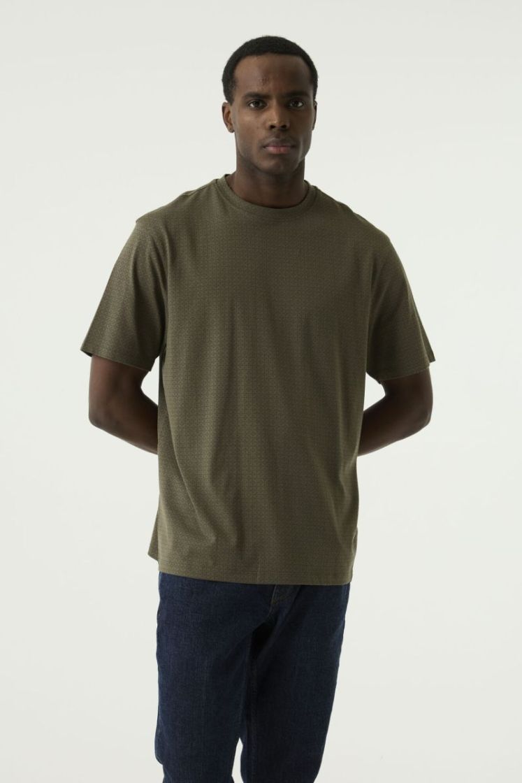 T-shirt GARCIA 4137-faded oliv