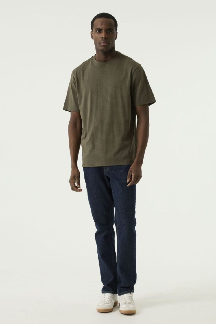 T-shirt GARCIA 4137-faded oliv