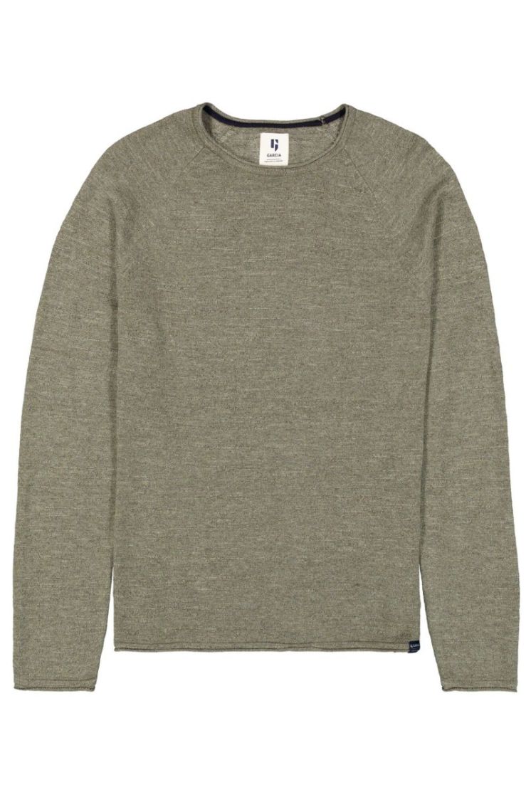 Pull GARCIA 4137-faded oliv