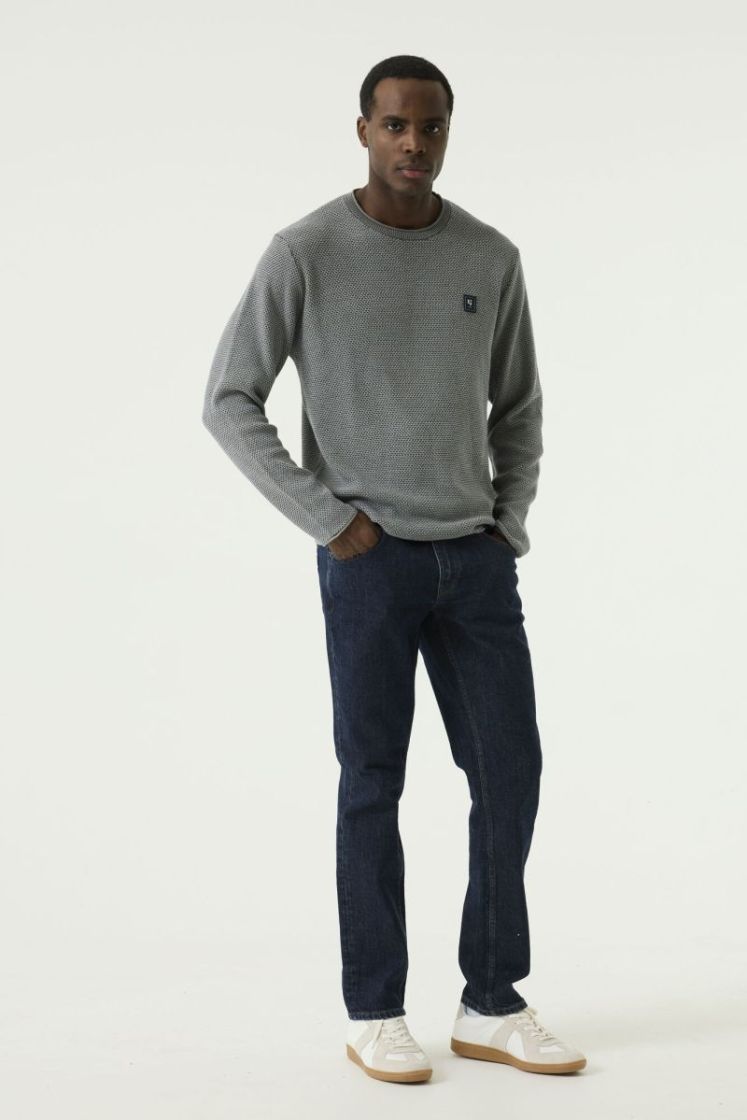 Pull GARCIA 20-dark navy