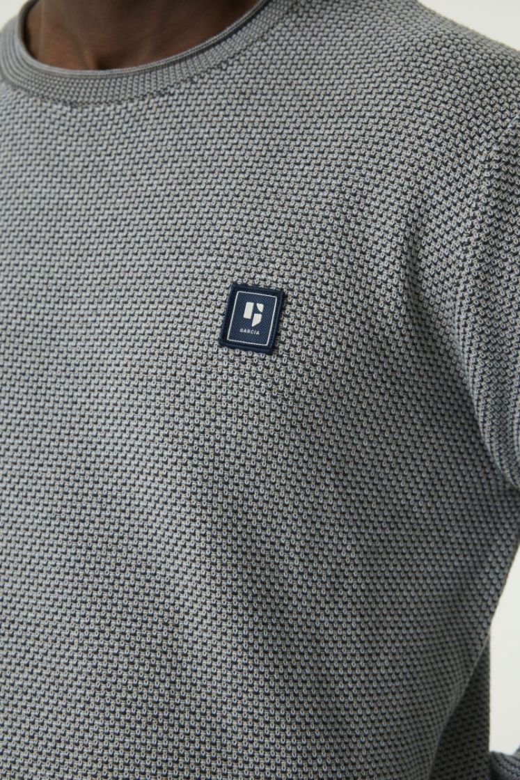Pull GARCIA 20-dark navy