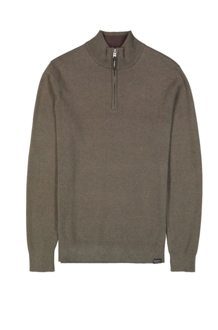 Pull GARCIA 4137-faded oliv