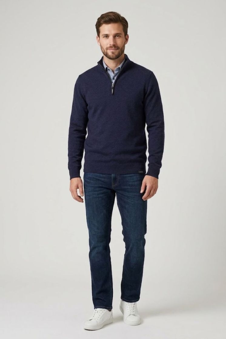 Pull GARCIA 20-dark navy