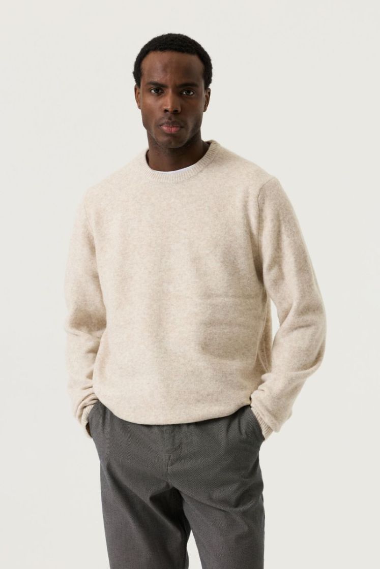 Pull GARCIA 1855-cream mele