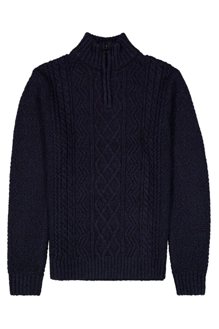 Pull GARCIA 20-dark navy