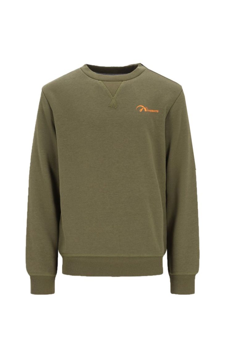 Sweater TYGO & VITO OLIVE NIGHT