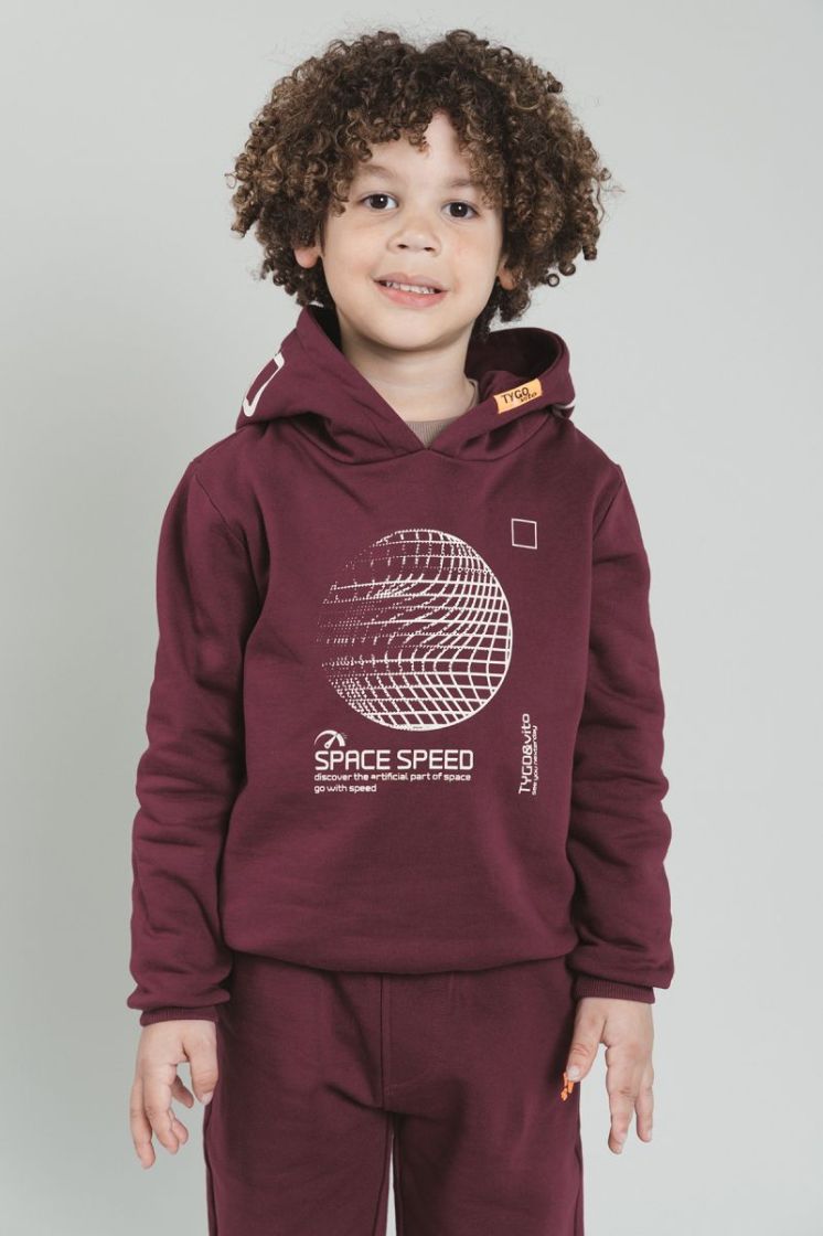 Sweater TYGO & VITO MERLOT