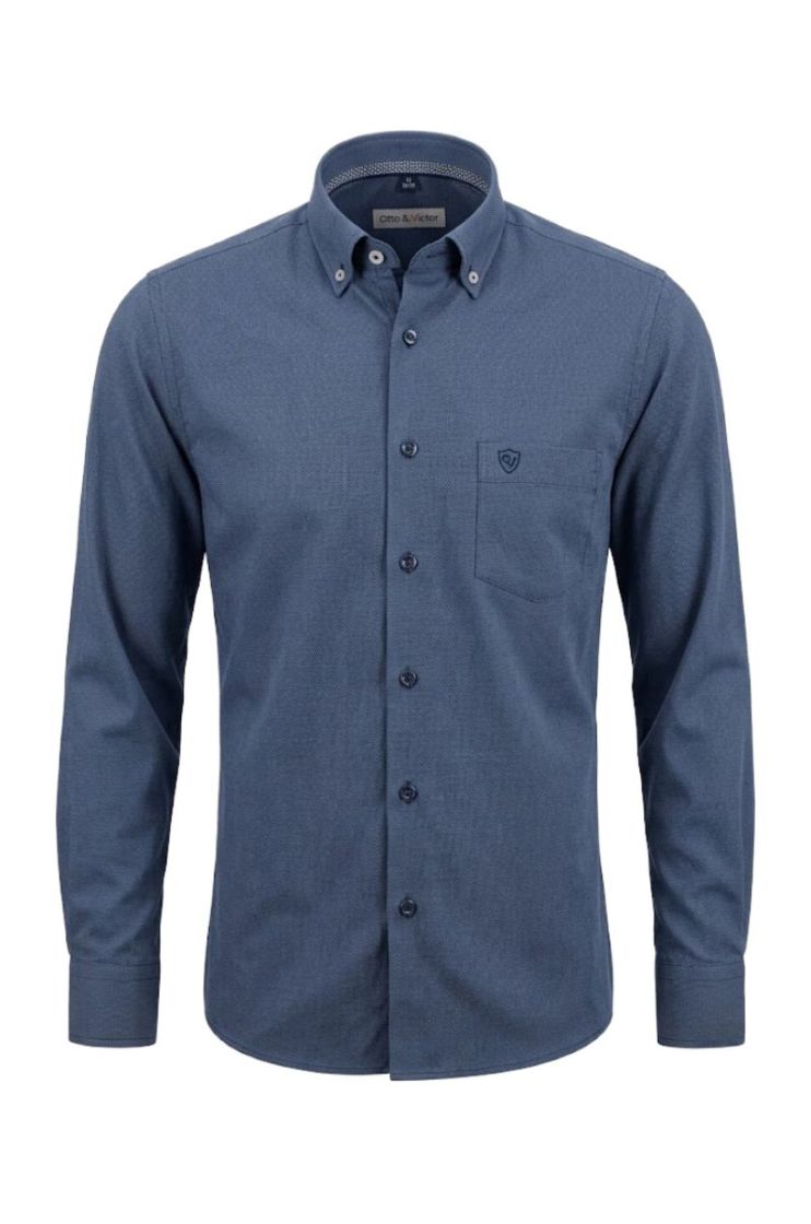 Hemd OTTO & VICTOR BLAUW