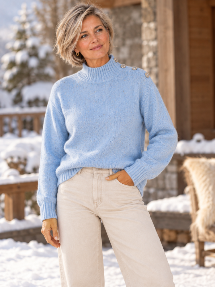 Pull MICHA 45317 BLUE/SILV