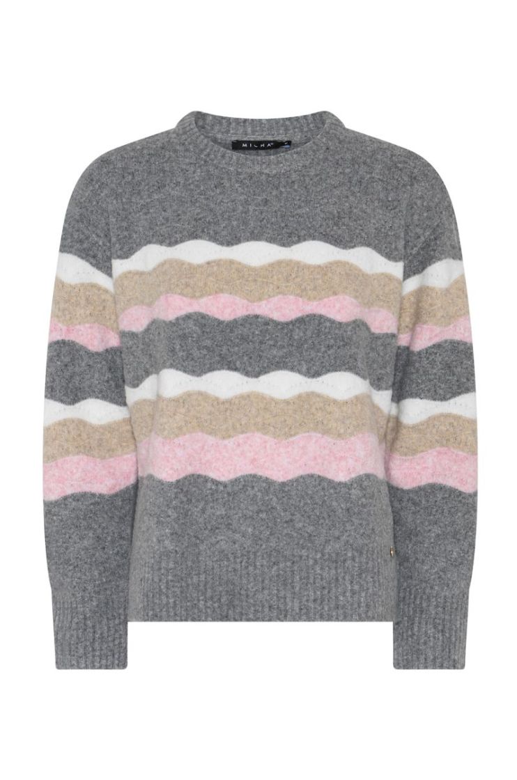 Pull MICHA 34757 GREY/ROSE