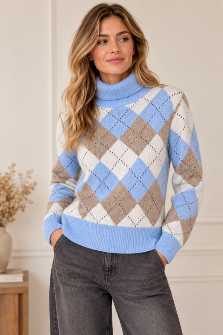 Pull MICHA 85713 BLUE/CAME