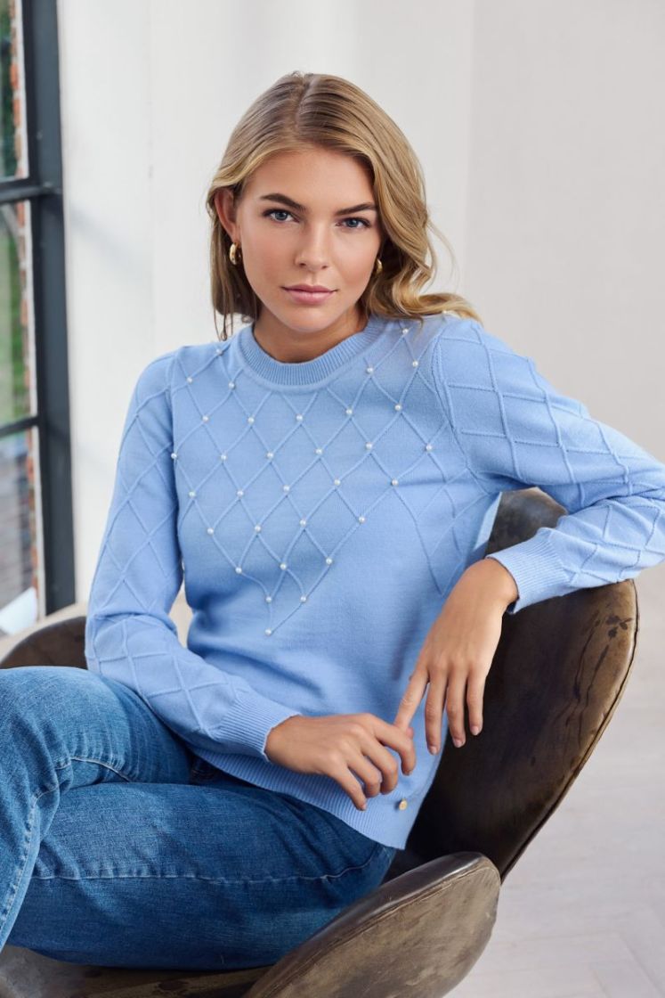 Pull MICHA 5118 LBLUE