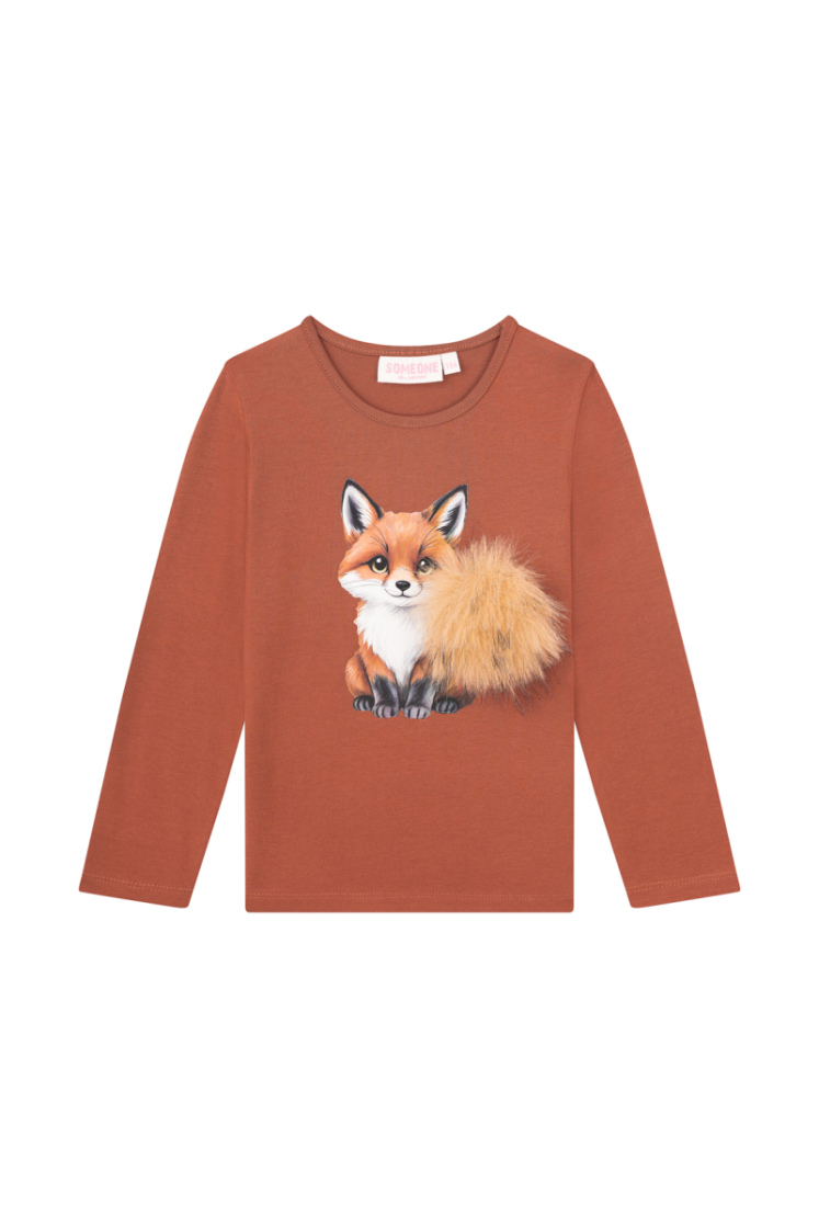 T-shirt SOMEONE C COGNAC