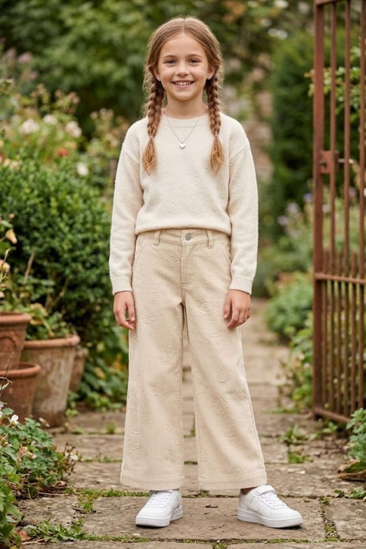 Broek SOMEONE DRE DARK ECRU