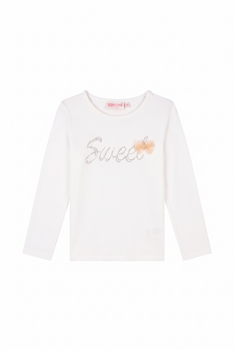 T-shirt SOMEONE E ECRU