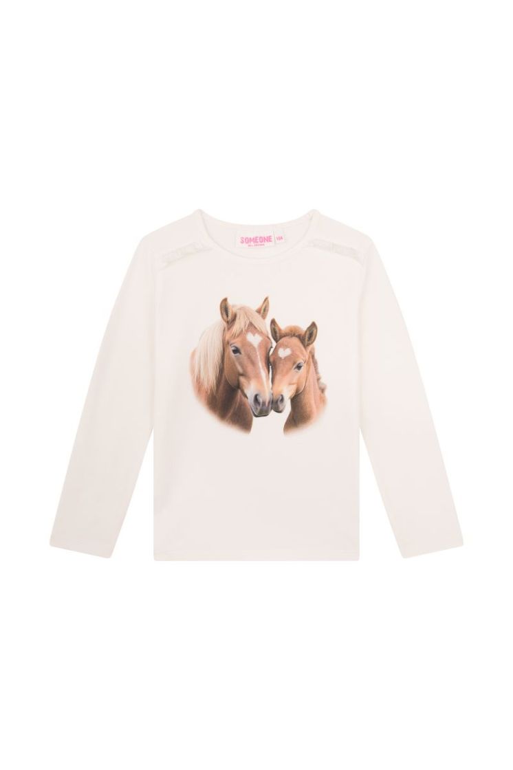 T-shirt SOMEONE E ECRU