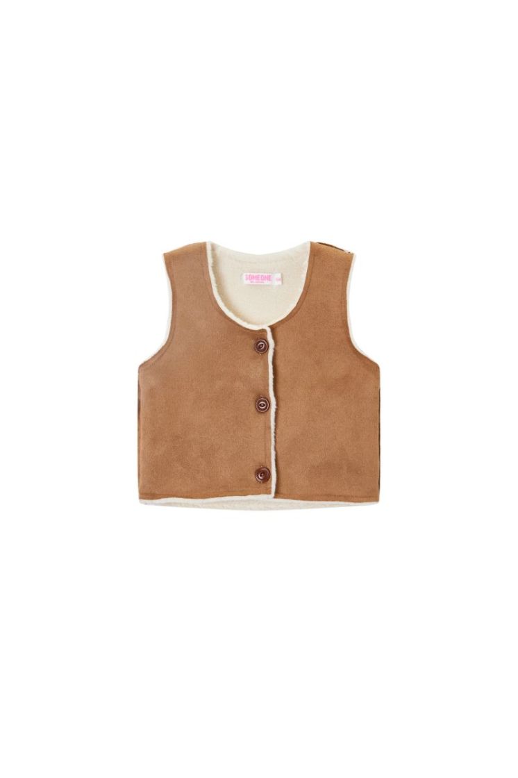 Gilet SOMEONE BN BROWN