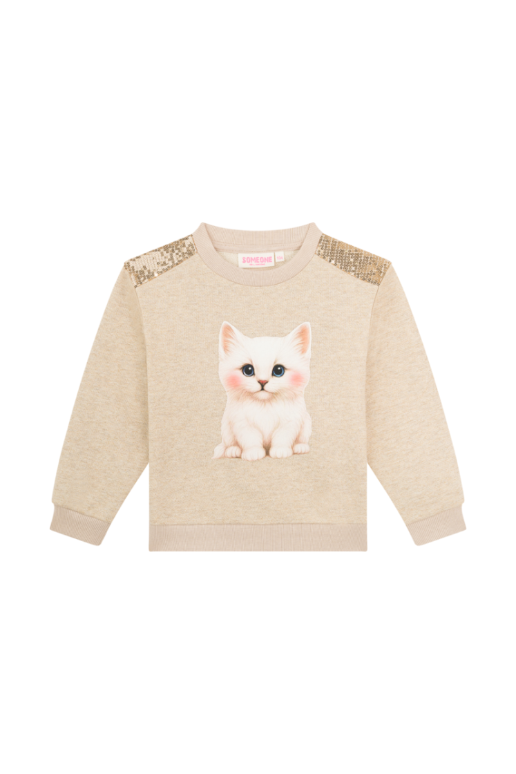 Sweater SOMEONE BE BEIGE MELANG