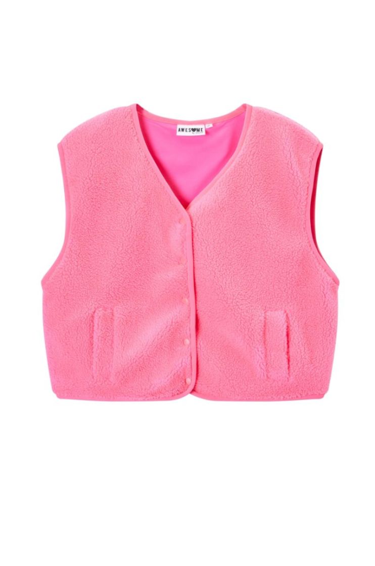 Gilet SOMEONE FLP FLUO PINK