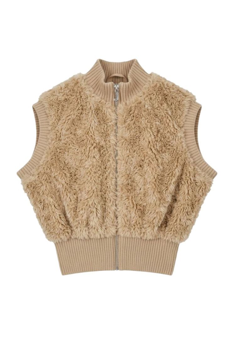 Gilet SOMEONE BI BEIGE