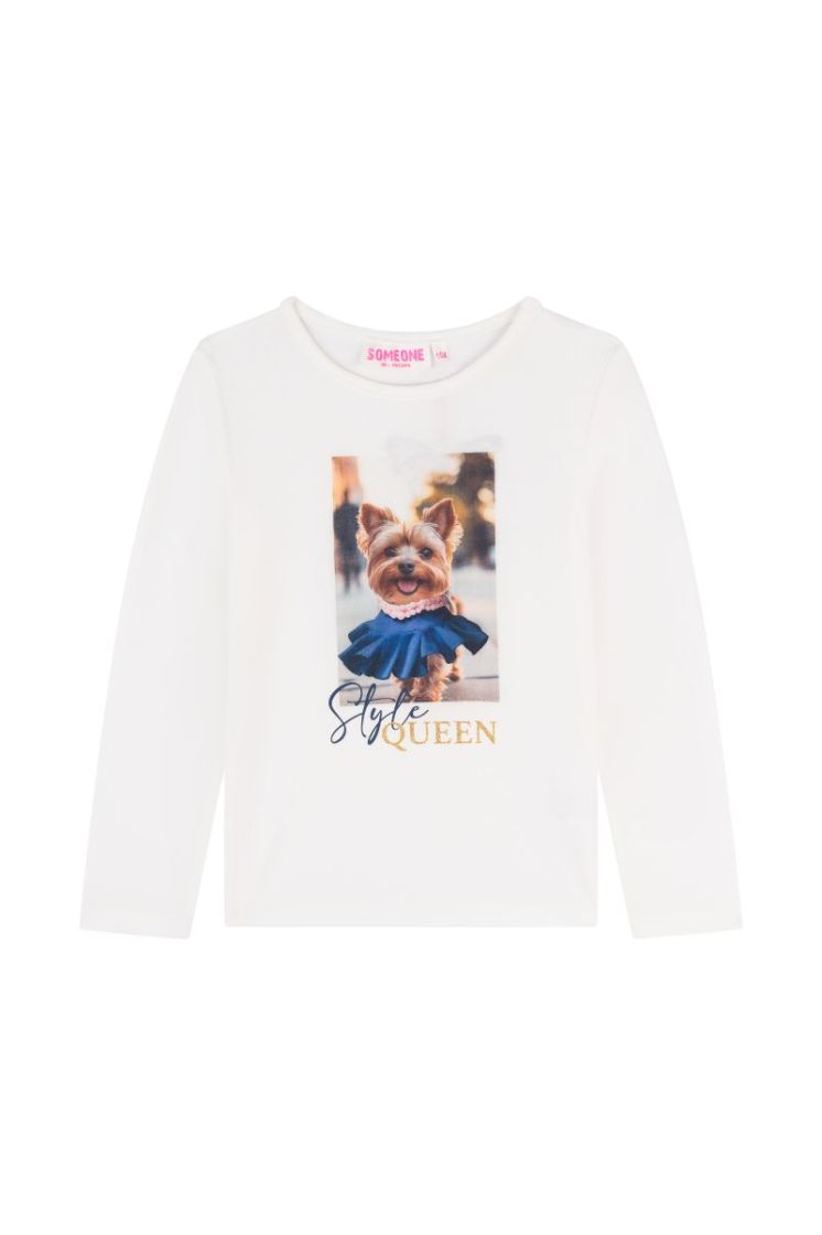 T-shirt SOMEONE E ECRU