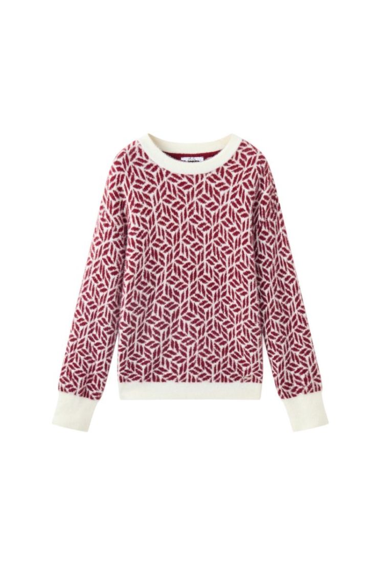 Pull VILA JOY BO BORDEAUX