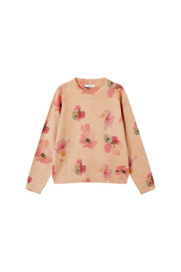 Pull VILA JOY DBE DARK BEIGE