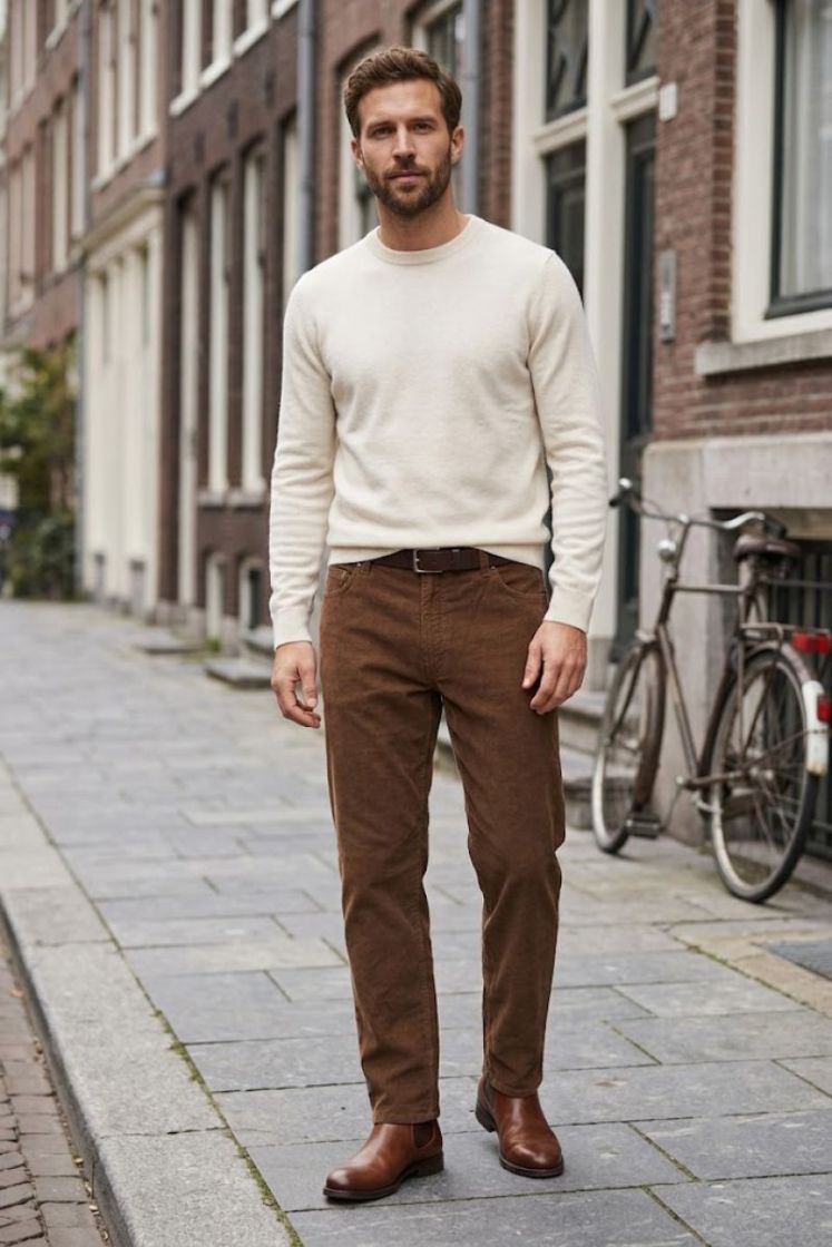 Broek BRAX 55 CAPPUCINO