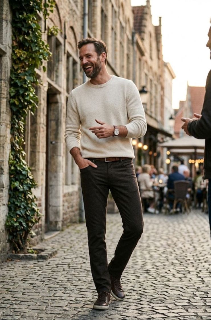 Broek BRAX 52 CHOCOLATE