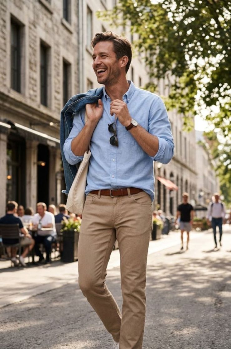 Broek BRAX 56 CANVAS